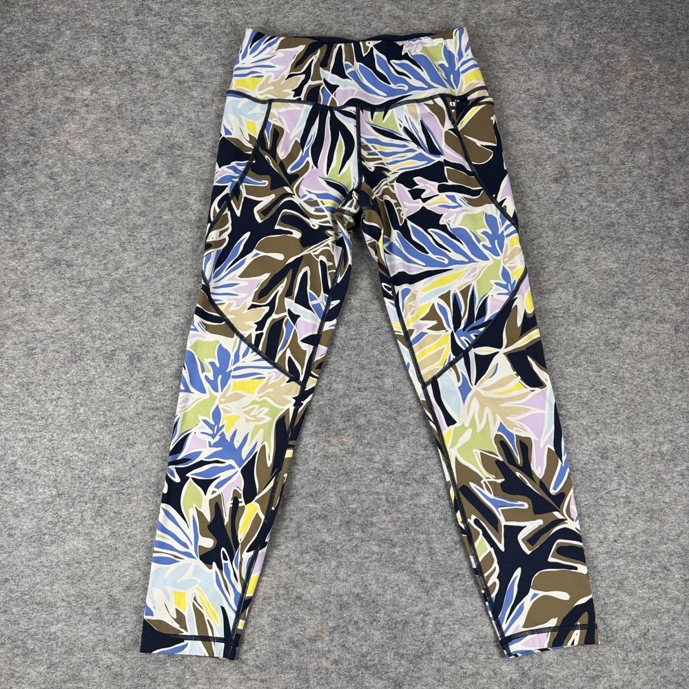 Sweaty‎ Betty Power 7/8 Leggings 24" Pockets Floral Womens Small S